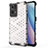 Coque Rebord Contour Silicone et Vitre Transparente Housse Etui 360 Degres AM1 pour Oppo Reno7 Pro 5G Blanc