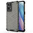 Coque Rebord Contour Silicone et Vitre Transparente Housse Etui 360 Degres AM1 pour Oppo Reno7 Pro 5G Noir