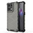 Coque Rebord Contour Silicone et Vitre Transparente Housse Etui 360 Degres AM1 pour Oppo Reno8 5G Noir