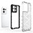 Coque Rebord Contour Silicone et Vitre Transparente Housse Etui 360 Degres AM1 pour Oppo Reno8 5G Petit