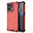 Coque Rebord Contour Silicone et Vitre Transparente Housse Etui 360 Degres AM1 pour Oppo Reno8 5G Rouge