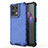 Coque Rebord Contour Silicone et Vitre Transparente Housse Etui 360 Degres AM1 pour Oppo Reno9 Pro 5G Bleu