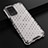 Coque Rebord Contour Silicone et Vitre Transparente Housse Etui 360 Degres AM1 pour Realme Narzo 30 5G Blanc