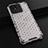 Coque Rebord Contour Silicone et Vitre Transparente Housse Etui 360 Degres AM1 pour Realme Narzo 50A Blanc