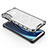 Coque Rebord Contour Silicone et Vitre Transparente Housse Etui 360 Degres AM1 pour Samsung Galaxy A40s Petit