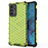 Coque Rebord Contour Silicone et Vitre Transparente Housse Etui 360 Degres AM1 pour Samsung Galaxy A73 5G Vert