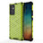 Coque Rebord Contour Silicone et Vitre Transparente Housse Etui 360 Degres AM1 pour Samsung Galaxy F54 5G Vert