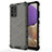 Coque Rebord Contour Silicone et Vitre Transparente Housse Etui 360 Degres AM1 pour Samsung Galaxy M32 5G Noir