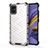 Coque Rebord Contour Silicone et Vitre Transparente Housse Etui 360 Degres AM1 pour Samsung Galaxy M40S Petit