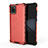 Coque Rebord Contour Silicone et Vitre Transparente Housse Etui 360 Degres AM1 pour Samsung Galaxy Note 10 Lite Petit