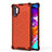 Coque Rebord Contour Silicone et Vitre Transparente Housse Etui 360 Degres AM1 pour Samsung Galaxy Note 10 Plus 5G Rouge