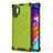 Coque Rebord Contour Silicone et Vitre Transparente Housse Etui 360 Degres AM1 pour Samsung Galaxy Note 10 Plus 5G Vert