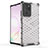 Coque Rebord Contour Silicone et Vitre Transparente Housse Etui 360 Degres AM1 pour Samsung Galaxy Note 20 Ultra 5G Petit