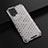 Coque Rebord Contour Silicone et Vitre Transparente Housse Etui 360 Degres AM1 pour Vivo iQOO 7 5G Blanc