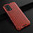 Coque Rebord Contour Silicone et Vitre Transparente Housse Etui 360 Degres AM1 pour Vivo iQOO Neo5 5G Rouge