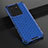 Coque Rebord Contour Silicone et Vitre Transparente Housse Etui 360 Degres AM1 pour Vivo iQOO Neo6 5G Bleu