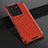 Coque Rebord Contour Silicone et Vitre Transparente Housse Etui 360 Degres AM1 pour Vivo iQOO Neo6 SE 5G Rouge