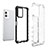 Coque Rebord Contour Silicone et Vitre Transparente Housse Etui 360 Degres AM1 pour Vivo iQOO U5 5G Petit