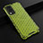 Coque Rebord Contour Silicone et Vitre Transparente Housse Etui 360 Degres AM1 pour Vivo V21e 5G Vert