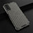 Coque Rebord Contour Silicone et Vitre Transparente Housse Etui 360 Degres AM1 pour Vivo Y11s Noir