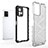 Coque Rebord Contour Silicone et Vitre Transparente Housse Etui 360 Degres AM1 pour Vivo Y21a Petit