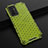 Coque Rebord Contour Silicone et Vitre Transparente Housse Etui 360 Degres AM1 pour Vivo Y75 4G Vert