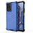 Coque Rebord Contour Silicone et Vitre Transparente Housse Etui 360 Degres AM1 pour Xiaomi Mi 11T Pro 5G Bleu