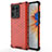 Coque Rebord Contour Silicone et Vitre Transparente Housse Etui 360 Degres AM1 pour Xiaomi Mi Mix 4 5G Rouge