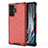 Coque Rebord Contour Silicone et Vitre Transparente Housse Etui 360 Degres AM1 pour Xiaomi Poco F4 GT 5G Rouge