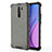 Coque Rebord Contour Silicone et Vitre Transparente Housse Etui 360 Degres AM1 pour Xiaomi Poco M2 Noir