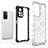 Coque Rebord Contour Silicone et Vitre Transparente Housse Etui 360 Degres AM1 pour Xiaomi Poco M4 Pro 5G Petit