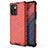 Coque Rebord Contour Silicone et Vitre Transparente Housse Etui 360 Degres AM1 pour Xiaomi Poco X3 GT 5G Rouge