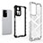 Coque Rebord Contour Silicone et Vitre Transparente Housse Etui 360 Degres AM1 pour Xiaomi Poco X4 NFC Petit