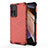 Coque Rebord Contour Silicone et Vitre Transparente Housse Etui 360 Degres AM1 pour Xiaomi Poco X4 NFC Rouge