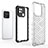 Coque Rebord Contour Silicone et Vitre Transparente Housse Etui 360 Degres AM1 pour Xiaomi Redmi 10C 4G Petit