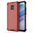 Coque Rebord Contour Silicone et Vitre Transparente Housse Etui 360 Degres AM1 pour Xiaomi Redmi 10X Pro 5G Rouge