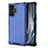 Coque Rebord Contour Silicone et Vitre Transparente Housse Etui 360 Degres AM1 pour Xiaomi Redmi K50 Gaming 5G Bleu