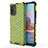 Coque Rebord Contour Silicone et Vitre Transparente Housse Etui 360 Degres AM1 pour Xiaomi Redmi Note 10 4G Vert