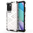 Coque Rebord Contour Silicone et Vitre Transparente Housse Etui 360 Degres AM1 pour Xiaomi Redmi Note 11 4G (2021) Blanc