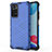 Coque Rebord Contour Silicone et Vitre Transparente Housse Etui 360 Degres AM1 pour Xiaomi Redmi Note 11 4G (2022) Bleu