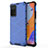 Coque Rebord Contour Silicone et Vitre Transparente Housse Etui 360 Degres AM1 pour Xiaomi Redmi Note 11 Pro 4G Bleu