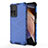 Coque Rebord Contour Silicone et Vitre Transparente Housse Etui 360 Degres AM1 pour Xiaomi Redmi Note 11 Pro+ Plus 5G Bleu