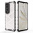 Coque Rebord Contour Silicone et Vitre Transparente Housse Etui 360 Degres AM2 pour Huawei Honor 70 Pro+ Plus 5G Petit