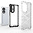 Coque Rebord Contour Silicone et Vitre Transparente Housse Etui 360 Degres AM2 pour Huawei Honor 80 5G Petit