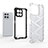 Coque Rebord Contour Silicone et Vitre Transparente Housse Etui 360 Degres AM2 pour Huawei Honor X6 5G Petit