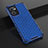 Coque Rebord Contour Silicone et Vitre Transparente Housse Etui 360 Degres AM2 pour OnePlus Nord CE 2 5G Bleu