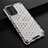 Coque Rebord Contour Silicone et Vitre Transparente Housse Etui 360 Degres AM2 pour Oppo A74 4G Blanc