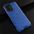 Coque Rebord Contour Silicone et Vitre Transparente Housse Etui 360 Degres AM2 pour Oppo A95 5G Bleu