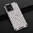 Coque Rebord Contour Silicone et Vitre Transparente Housse Etui 360 Degres AM2 pour Oppo F21 Pro 4G Blanc