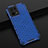 Coque Rebord Contour Silicone et Vitre Transparente Housse Etui 360 Degres AM2 pour Oppo F21 Pro 4G Bleu